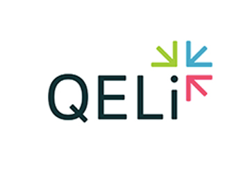 client logo web design project for qeli